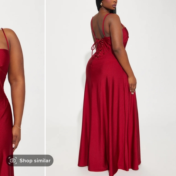 Madison Tricot Gown - Picture 3 of 5